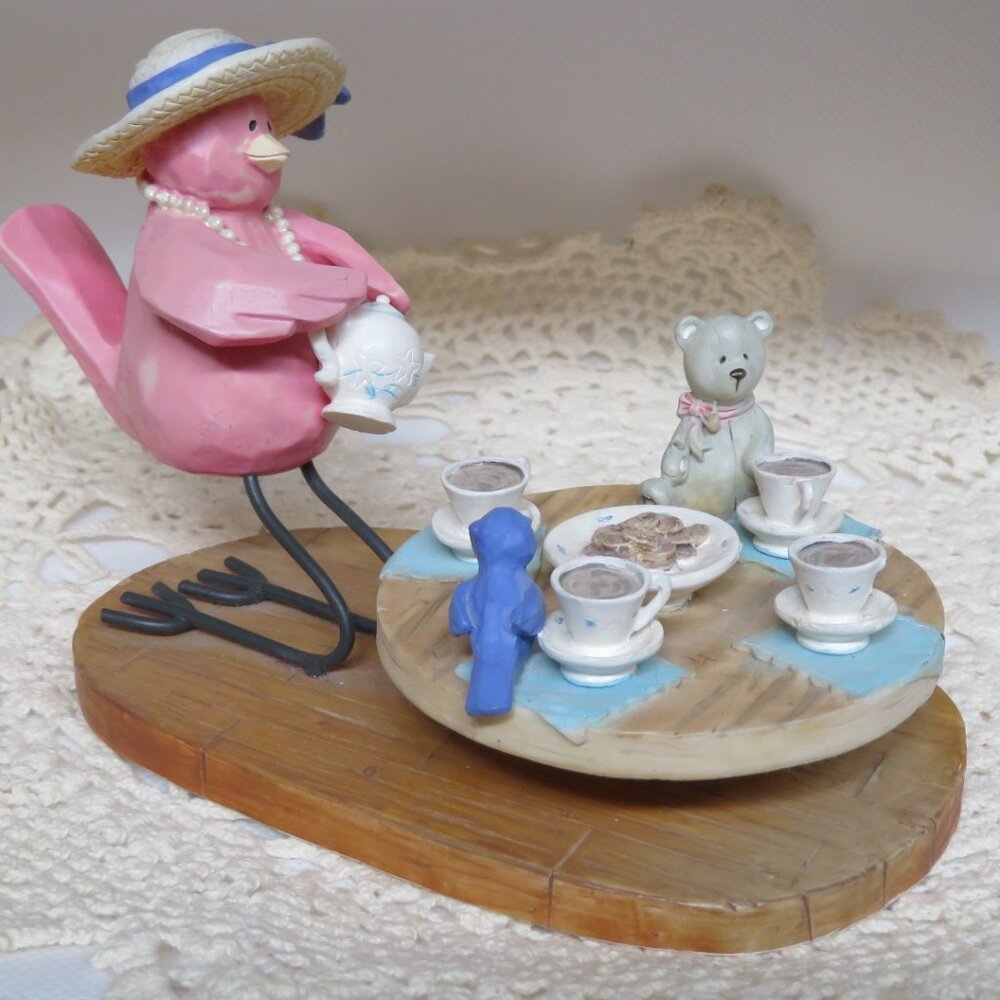 Russ Berrie Tweet Along With Me Handpainted Figurine (DK645)